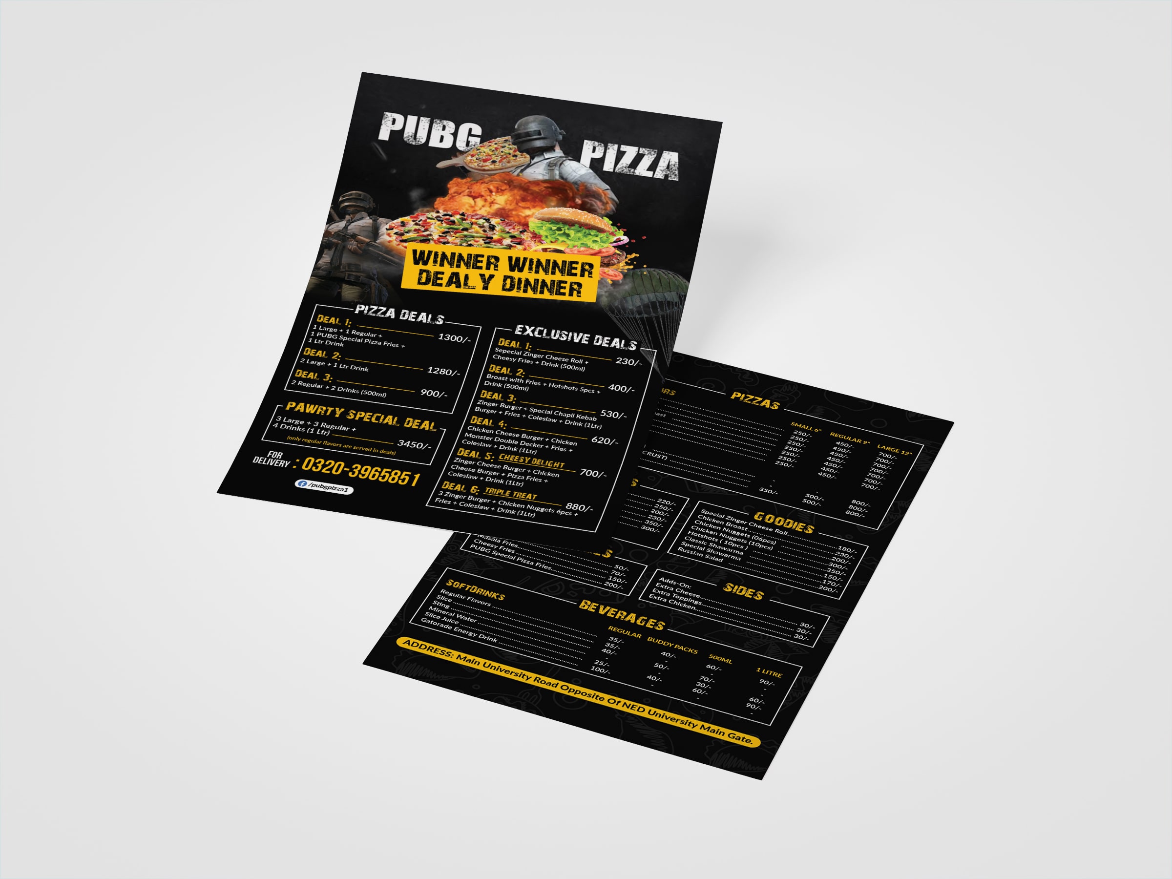 brochure design double vertical layout Brighton, Uk 2026
