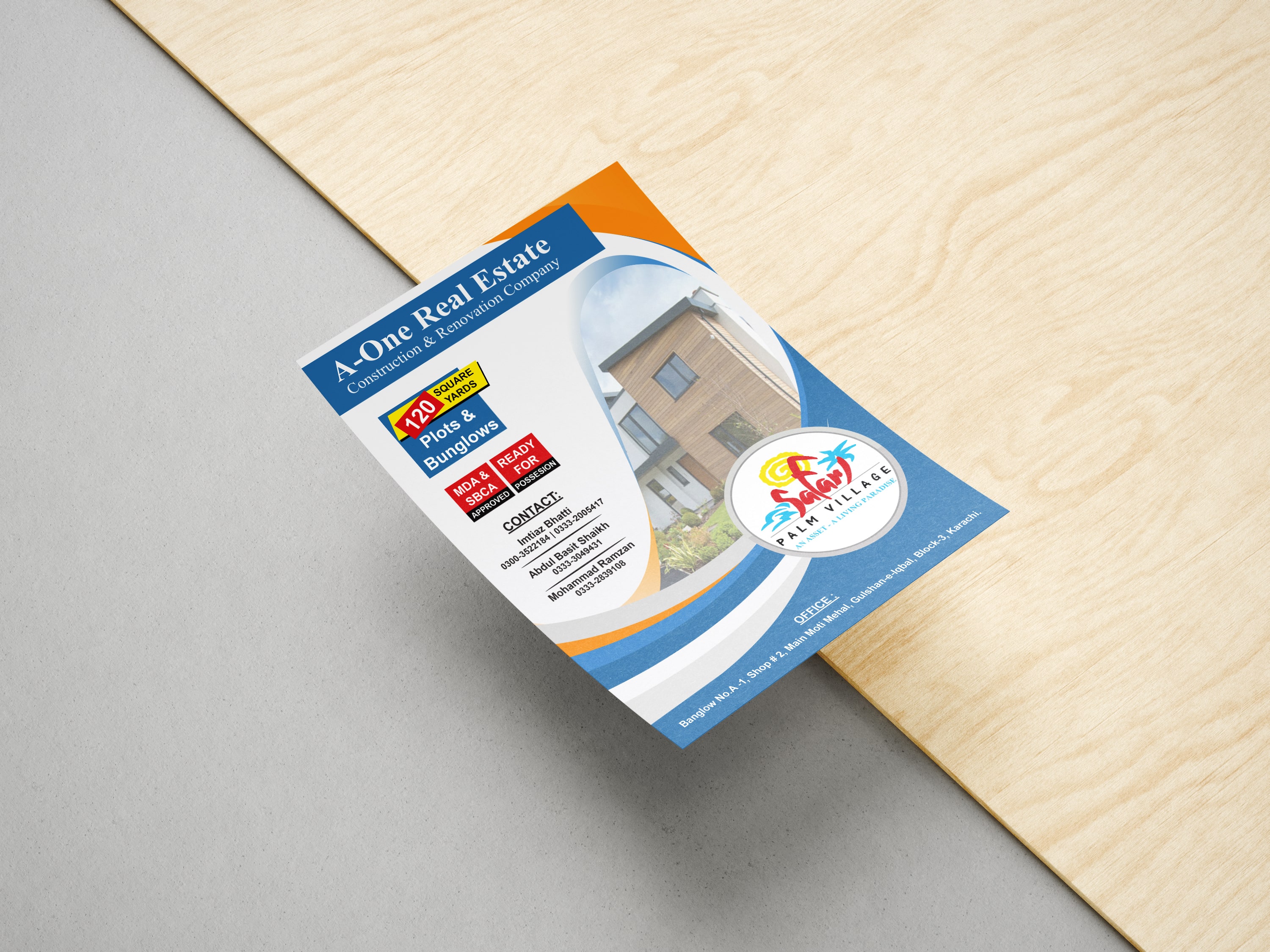 A5 flyer brochure design Brighton, Uk 2026