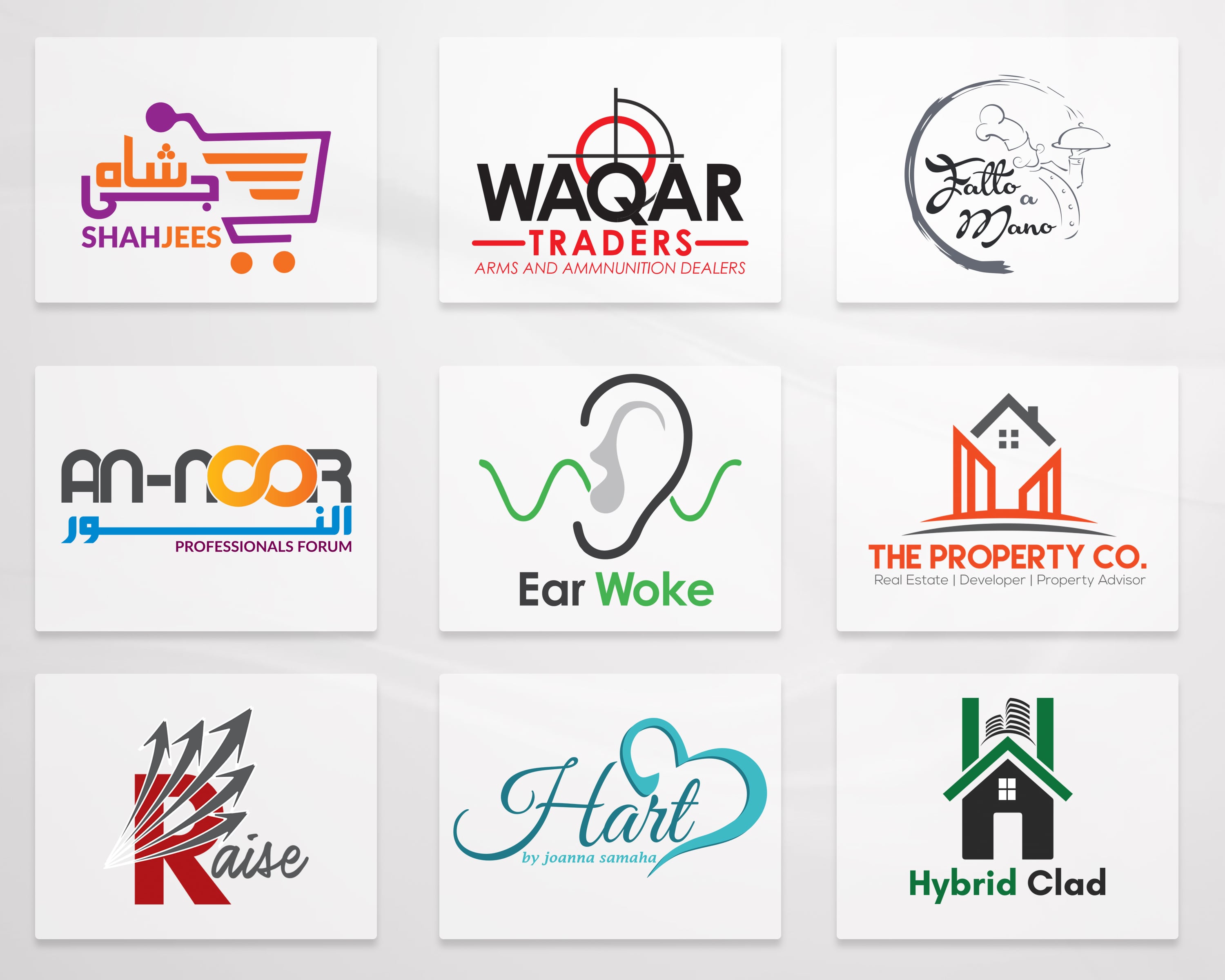 Creative logo design ideas Brighton, Uk brand identity sample 2026