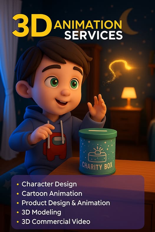 Motion Graphics Services - 3D Animation Studio Agency in Brighton, Uk
