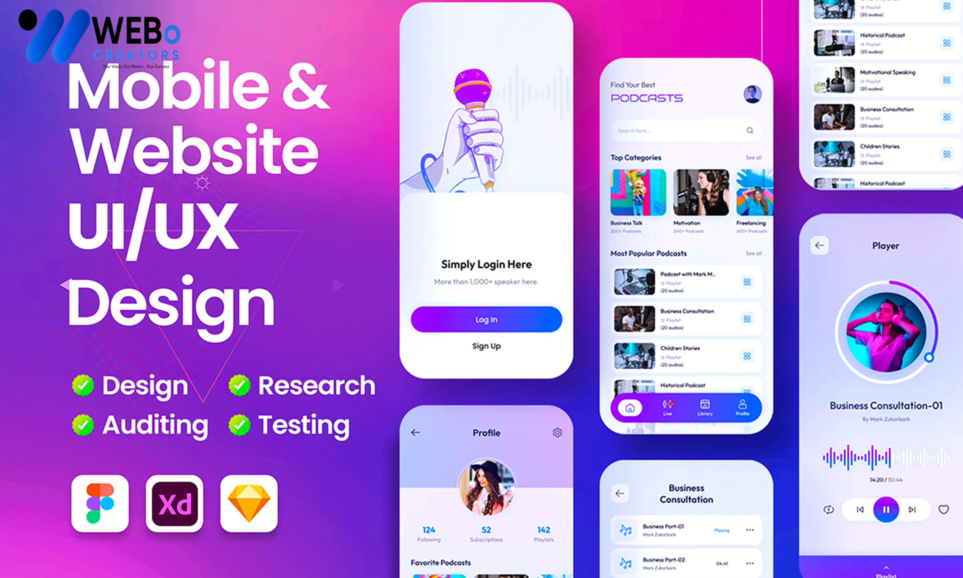 Flutter App UI/UX Design | Beautiful Flutter Interface Design in Brighton, Uk